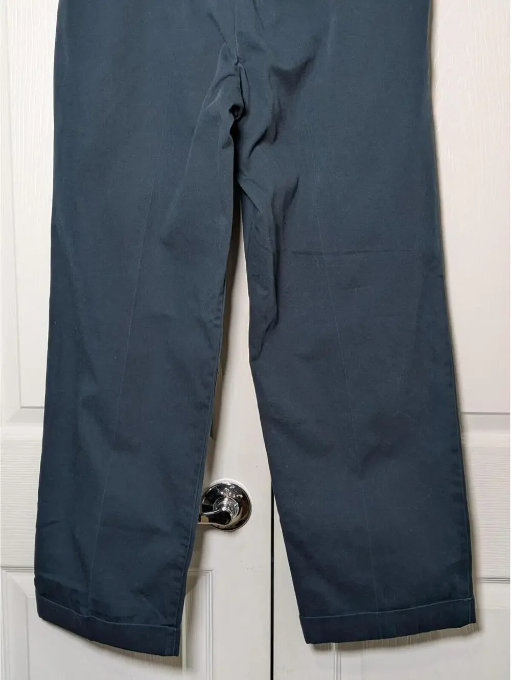 Dockers Khakis Men’s Cotton Chinos, Blue, W32 L30, Relaxed Fit, Vintage 1990's
